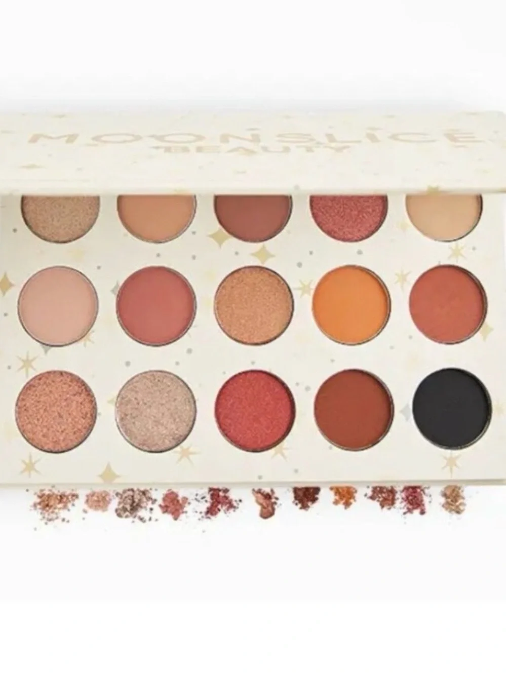 Moonslice Moonshake Warm Neutral Eyeshadow 15 Shade Palette